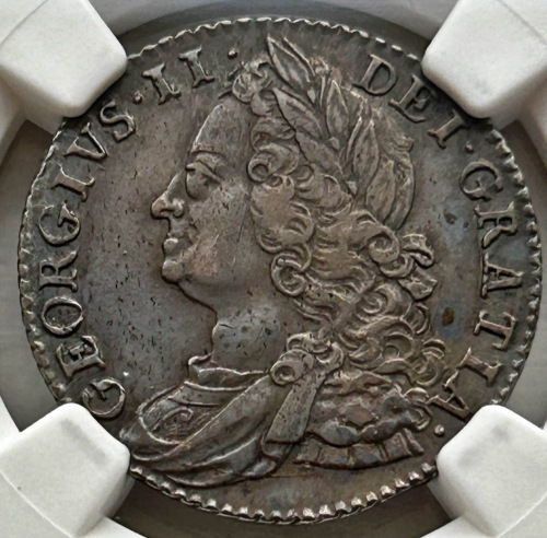 NGC Ð George II (1727-1760), Shilling, 1747