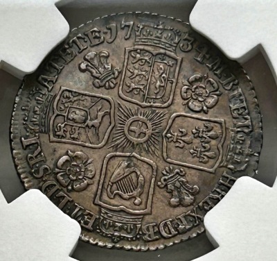 NGC Ð George II (1727-1760), Sixpence, 1734 - 2