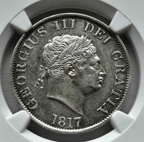 NGC Ð George III (1760-1820), Halfcrown 1817