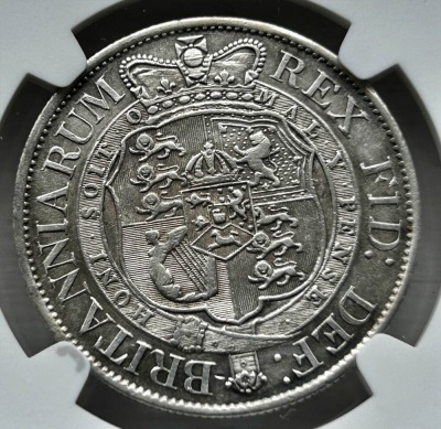 NGC Ð George III (1760-1820), Halfcrown 1817 - 2