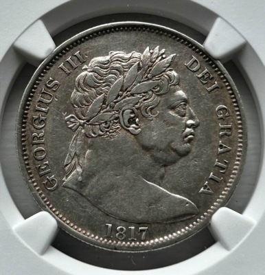 NGC Ð George III (1760-1820), Halfcrown 1817