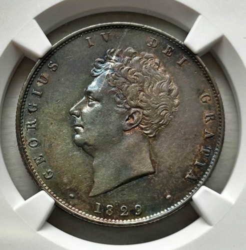 NGC Ð George IV (1820-30), Halfcrown, 1829