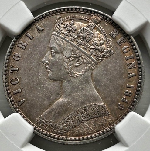 NGC Ð Victoria (1837-1901), Florin 1849