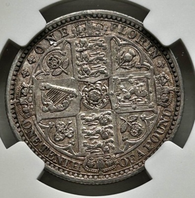 NGC Ð Victoria (1837-1901), Florin 1849 - 2