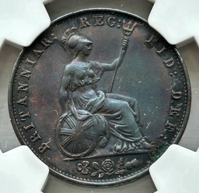 NGC Ð Victoria (1837-1901), Halfpenny, 1853 - 2