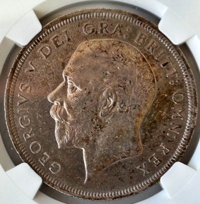 NGC Ð George V (1910-36), Crown Wreath 1934, Proof