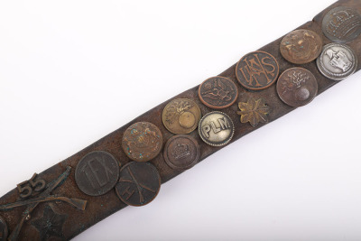 Wyatt Earp WWI German hate belt - 8