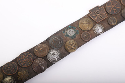 Wyatt Earp WWI German hate belt - 9