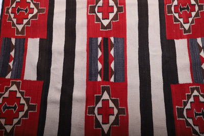 Navajo Third Phase Transitional Chiefs Style Rug - 4