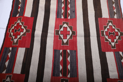 Navajo Third Phase Transitional Chiefs Style Rug - 11