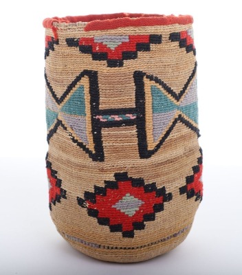 Nez Pierce cornhusk ditty bag circa 1915 - 3