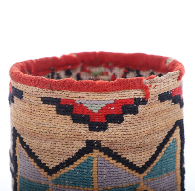 Nez Pierce cornhusk ditty bag circa 1915 - 5