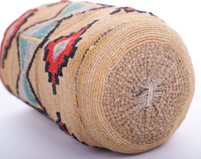 Nez Pierce cornhusk ditty bag circa 1915 - 6