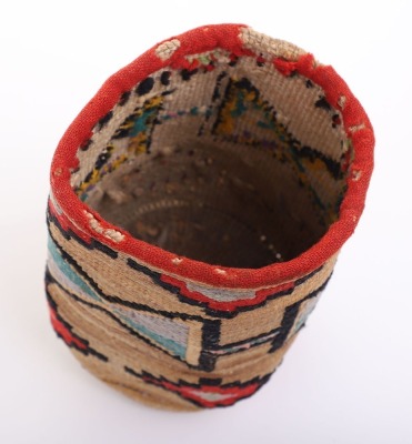 Nez Pierce cornhusk ditty bag circa 1915 - 7