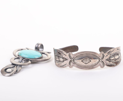 2 Pieces of Fred Harvey Era sterling jewelry - 3