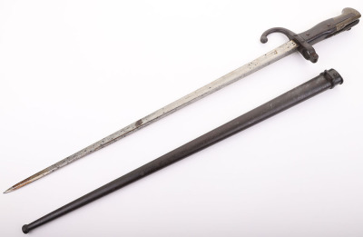 French Gras Bayonet from the estate of Wyatt Earp