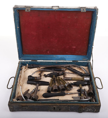 George E Goodfellow Cased Trephine set by Erhardt - 8