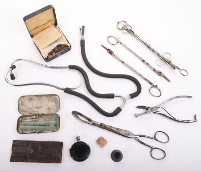 10 pieces of miscellaneous medical instruments belonging to George E. Goodfellow