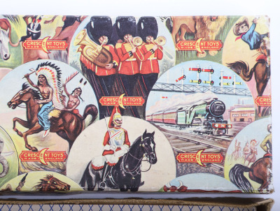 Set of lead toys Indians made by Crescent Toys - 4