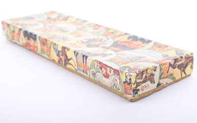Set of lead toys Indians made by Crescent Toys - 6