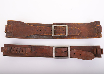 Ex. Wyatt Earp estate Lot of 2 period pistols belts