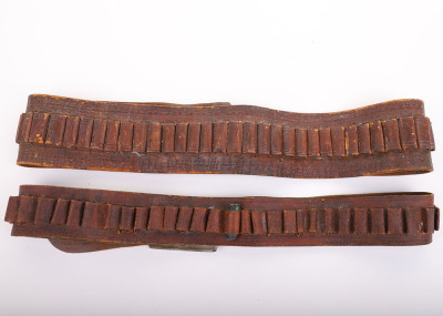 Ex. Wyatt Earp estate Lot of 2 period pistols belts - 3