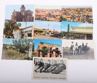Large lot of western themes post card and tobacco cards - 4