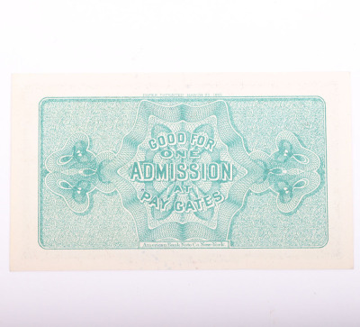 1893 Chicago Worlds Fair souvenir album and pass belonging to Wyatt Earp - 3