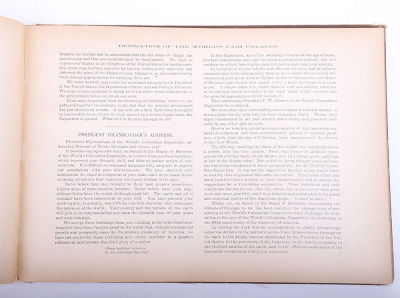 1893 Chicago Worlds Fair souvenir album and pass belonging to Wyatt Earp - 9