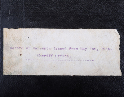 Lot of 2 ledgers pertaining to Goldfield Nevada - 2