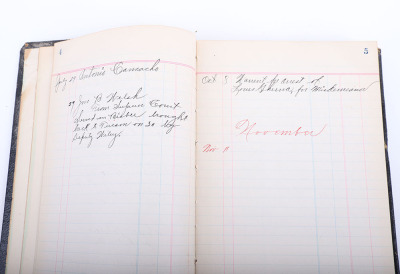 Lot of 2 ledgers pertaining to Goldfield Nevada - 6