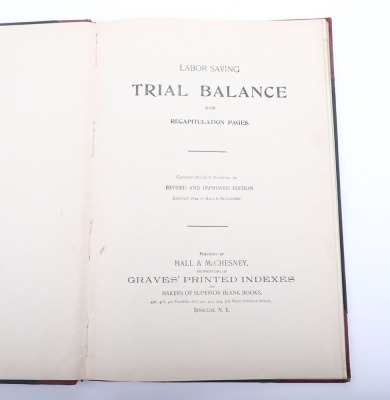 Lot of 2 ledgers pertaining to Goldfield Nevada - 7