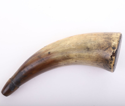 1850&rsquo;s era powder horn given to Wyatt Earp by his father Morgan P. Earp - 2