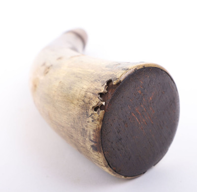 1850&rsquo;s era powder horn given to Wyatt Earp by his father Morgan P. Earp - 4
