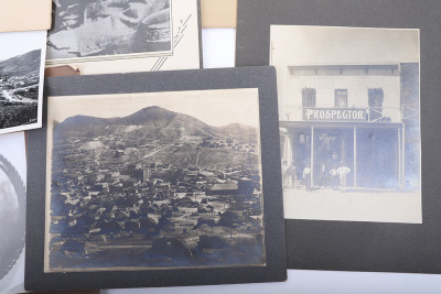 7 pieces of photography including modern copy shots of Earp associates and Tombstone Arizona - 2