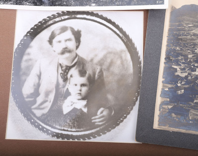 7 pieces of photography including modern copy shots of Earp associates and Tombstone Arizona - 3