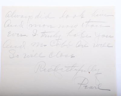 2-page letter from Pearl Star. - 5