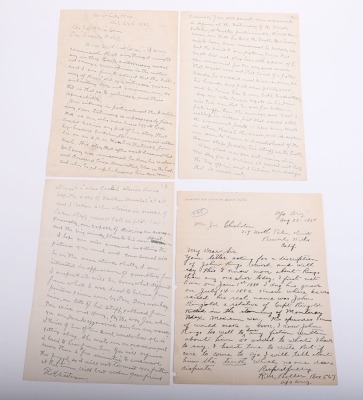 Grouping of letters, 1 pertaining to John Ringo