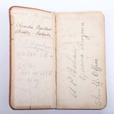 Consisting of Atchison Topeka & Sante Fe railway pass for 1890 too Deputy Sheriff James Johnson - 3