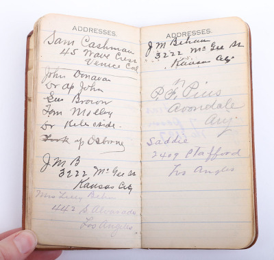 Consisting of Atchison Topeka & Sante Fe railway pass for 1890 too Deputy Sheriff James Johnson - 6