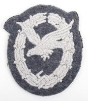 Luftwaffe Wireless Operator / Air Gunners Qualification Badge