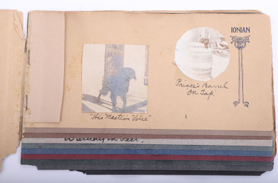 Early 20th Century memorial album of William Hattich dedicated to a dog named Prince who lived from January 1900 to February 1907 - 2