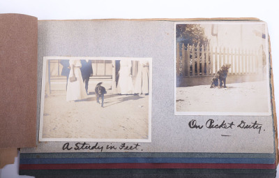 Early 20th Century memorial album of William Hattich dedicated to a dog named Prince who lived from January 1900 to February 1907 - 5