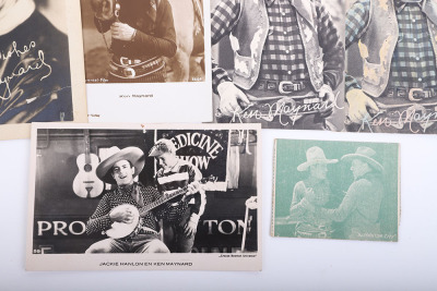 Lot of photos of Ken Maynard silent film cowboy star - 5