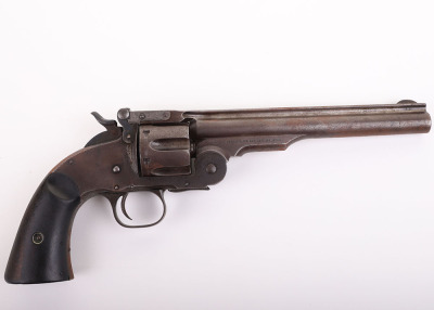 1875 Model Smith and Wesson Schofield Revolver, Serial No. 5476, Carried and Lost by Frank James at the Northfield Bank Robbery, Northfield Minnesota, September 7th. 1876 - 2