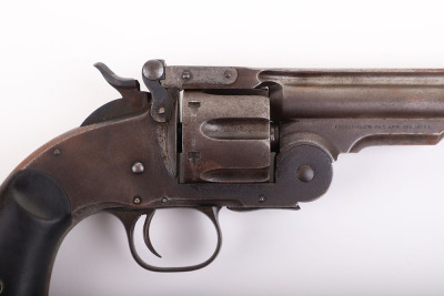 1875 Model Smith and Wesson Schofield Revolver, Serial No. 5476, Carried and Lost by Frank James at the Northfield Bank Robbery, Northfield Minnesota, September 7th. 1876 - 3