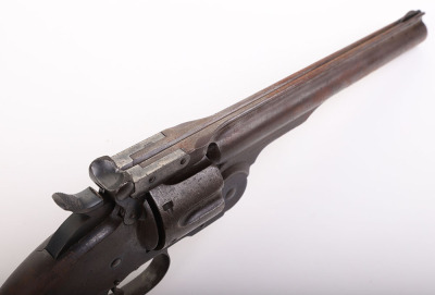 1875 Model Smith and Wesson Schofield Revolver, Serial No. 5476, Carried and Lost by Frank James at the Northfield Bank Robbery, Northfield Minnesota, September 7th. 1876 - 6