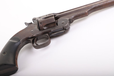 1875 Model Smith and Wesson Schofield Revolver, Serial No. 5476, Carried and Lost by Frank James at the Northfield Bank Robbery, Northfield Minnesota, September 7th. 1876 - 7