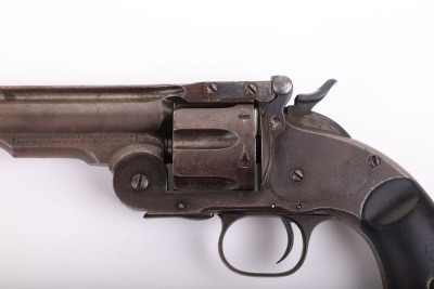 1875 Model Smith and Wesson Schofield Revolver, Serial No. 5476, Carried and Lost by Frank James at the Northfield Bank Robbery, Northfield Minnesota, September 7th. 1876 - 10