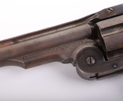 1875 Model Smith and Wesson Schofield Revolver, Serial No. 5476, Carried and Lost by Frank James at the Northfield Bank Robbery, Northfield Minnesota, September 7th. 1876 - 11